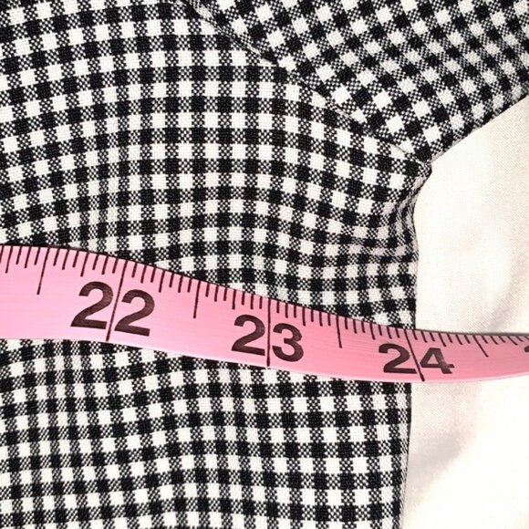 Fashion Bug Womens Black & White Houndstooth Jacket Size 18/20W Polyester - Picture 8 of 9